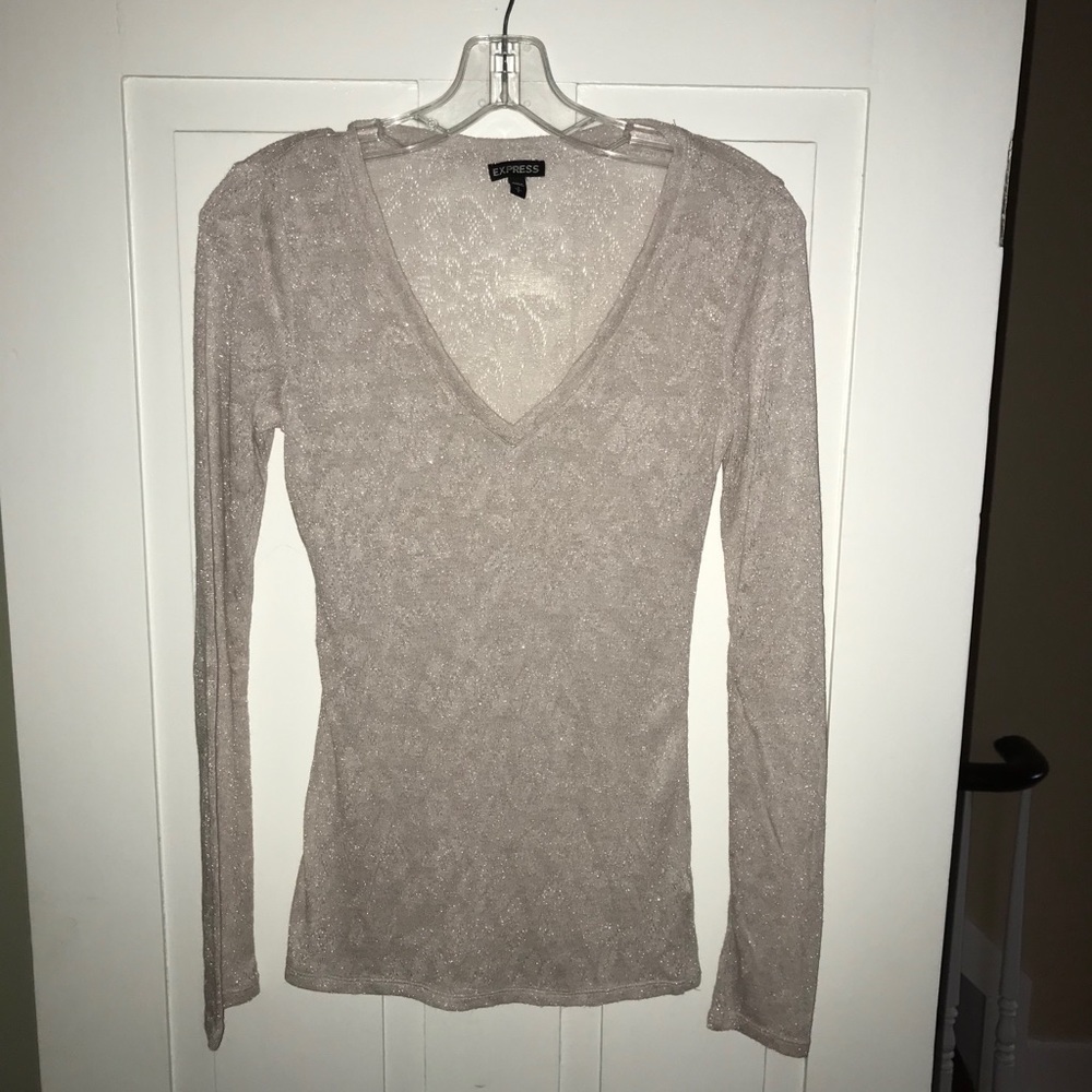 NWOT - Long Sleeve Lacey Shirt from Express